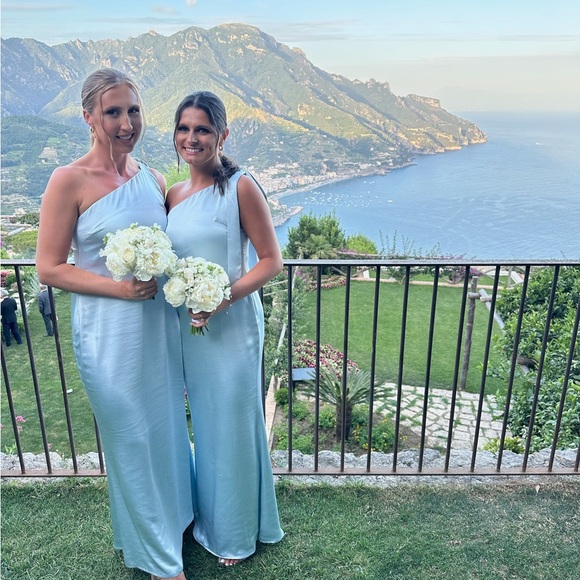 Icy blue Amalie Shoulder Tie from Pretty Lavish - Picture 3 of 4